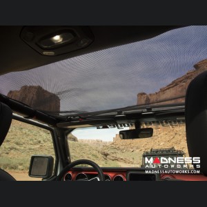 Jeep Wrangler JL Hard Top Eclipse Sun Shade - Black